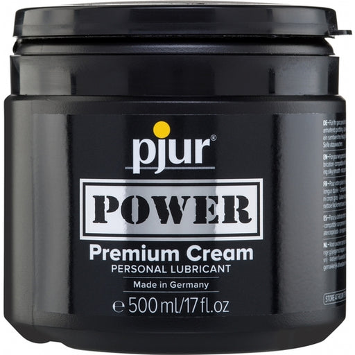 Power Premium Cream Personal Lubricant 500 ml - Pjur - 1