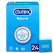 Preservativos Natural Plus 24 Unidades - Durex - 1