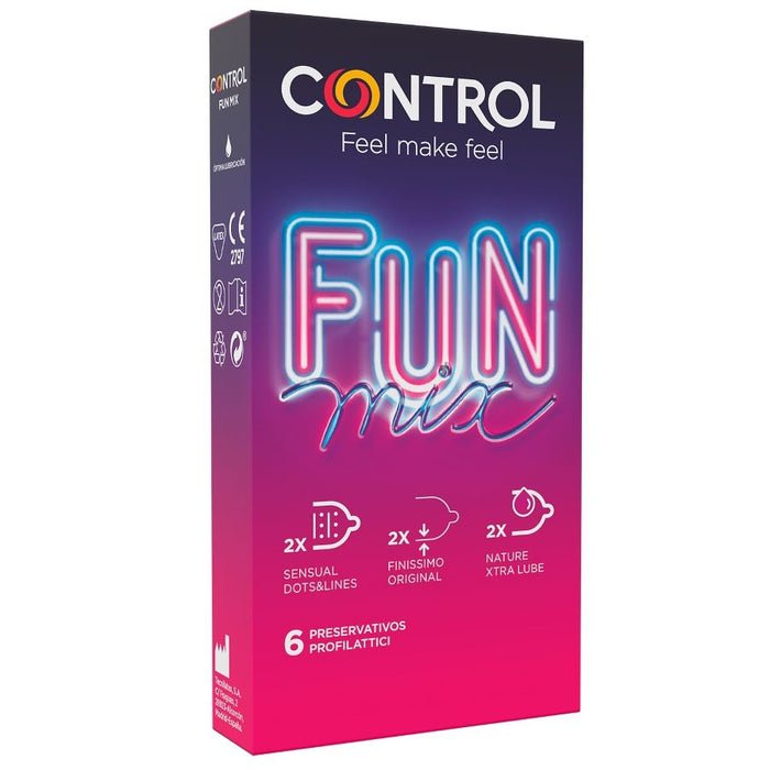 Condones Feel Fun Mix 6 Uds - Control - 1