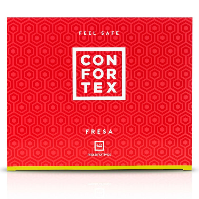 Preservativos Fresa Caja 144 Uds - Confortex - 2