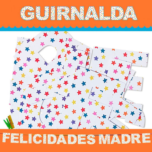 Guirnalda Felicidades Abuela (cartulina 220gr) - Inedit - 1