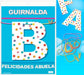 Guirnalda Felicidades Abuela (cartulina 220gr) - Inedit - 2