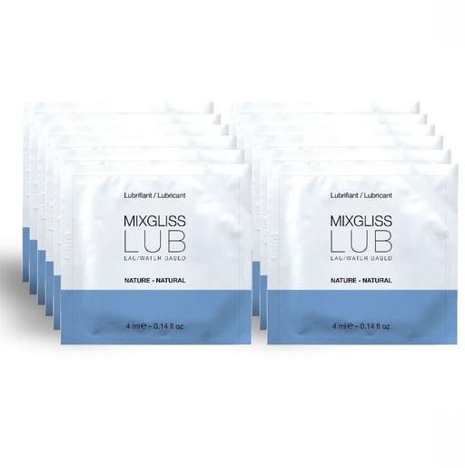 Lubricante con Base de Agua Natural 12 Monodosis - Mixgliss - 1