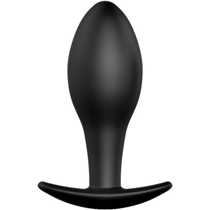 Plug Estimulador Anal Silicona 8.5cm Negro - Pretty Bottom - 2