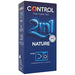 Condones Duo Natura 2-1 Preservativo + Gel 6 Uds - Control - 1