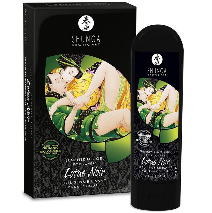 Crema Lubricante Sensibilizante Lotus 60 ml - Aphrodisiacs - Shunga - 1
