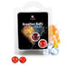 Set 2 Bolas Lubricantes Brazilian Balls Calor & Frío - Secretplay Cosmetic - Secret Play - 1