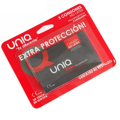 Preservativos Especiales Aro Protector - Mega Sensibles - 3 Unidades - Ue - Uniq - 1