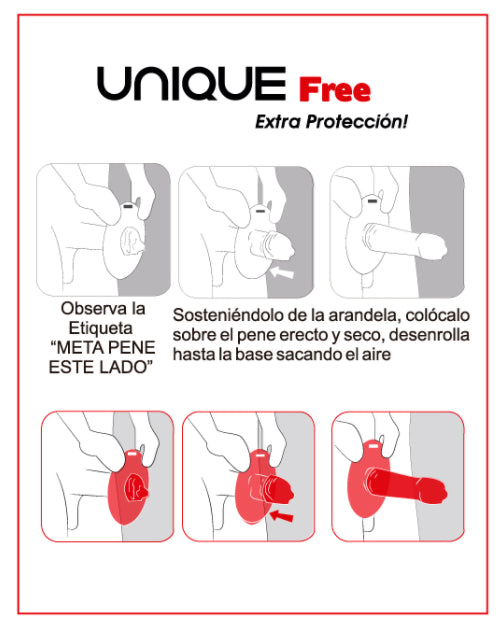 Preservativos Especiales Aro Protector - Mega Sensibles - 3 Unidades - Ue - Uniq - 2