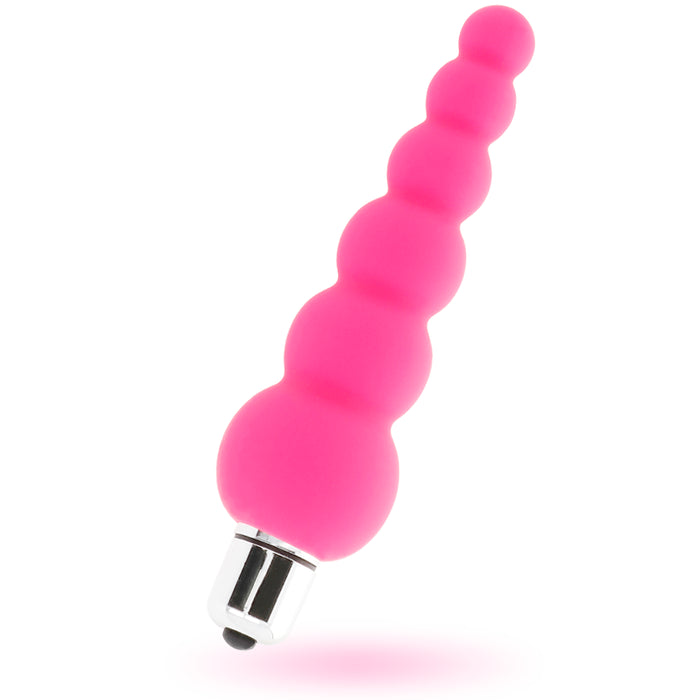 Snoopy 7 Speeds Silicone Rosa Intenso - Anal Toys - Intense - 4