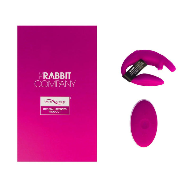 Vibrador the Coubles Rabbit Rosa Control Remoto - The Rabbit Company - 4