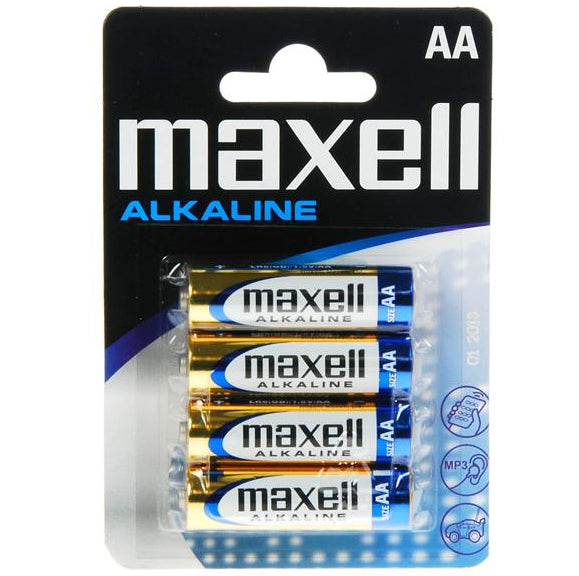 Pilas Alcalina Tipo Aa Lr6 Bulk 4 Uds - Maxell - 2