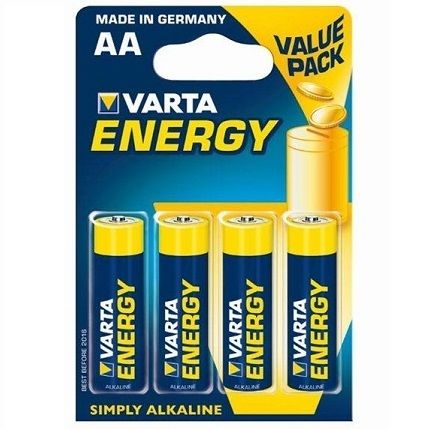 Pilas Alcalinas Energy Aa R03 4 Uds - Varta - 1