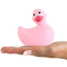 I Rub My Duckie Classic Pato Vibrador Rosa - Big Teaze Toys - 3