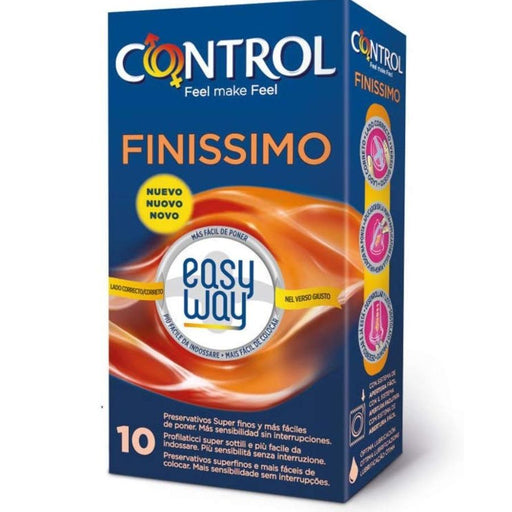 Preservativos Adapta Easy Way Finissimo 10 Uds - Control - 1