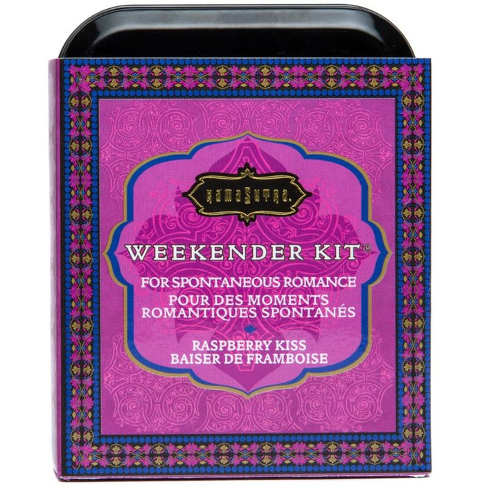 Kamasutra Weekender Tin Kit Raspberry Kiss Frambuesa - Kamasutra Cosmetics - 1