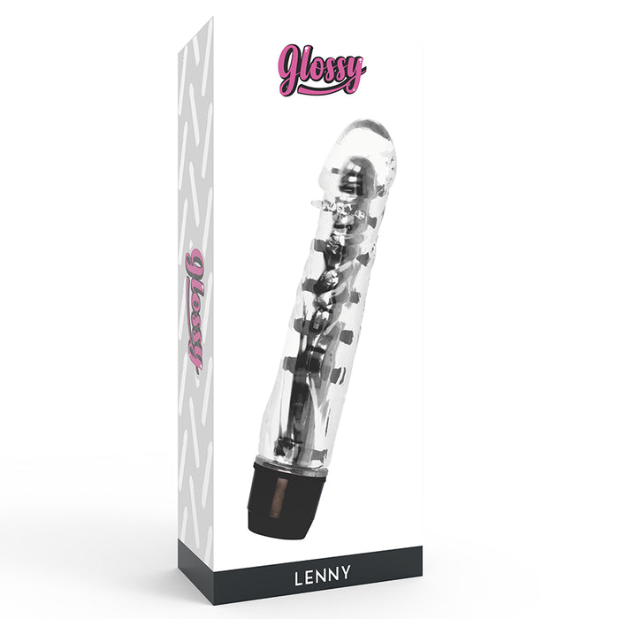 Lenny Vibrador Negro - Glossy - 5