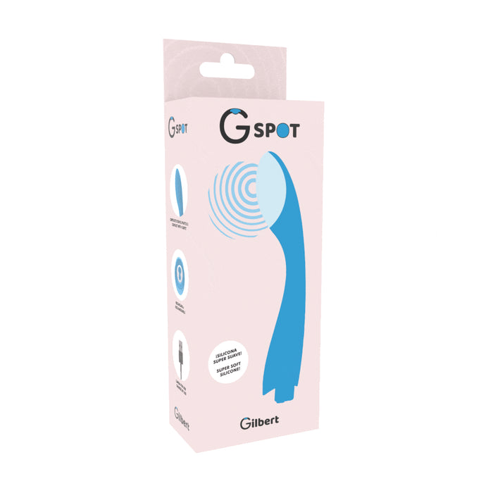Gylbert Vibrador Punto G Azul Turquesa - G-spot - 5