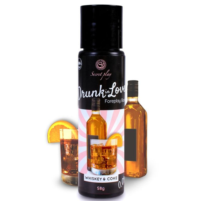 Bálsamo Lubricante Drunk in Love Whisky Cola 60 ml - Secretplay Cosmetic - Secret Play - 1