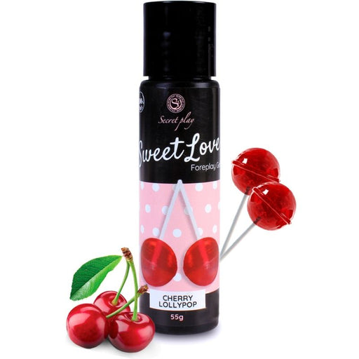 Bálsamo Lubricante Sweet Love Cereza Lollipop 60 ml - Secretplay Cosmetic - Secret Play - 1