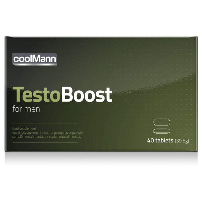 Coolmann Testo Boost Potenciador con Tribulus Terrestris 40 Tabs - Pharma - Cobeco - 1