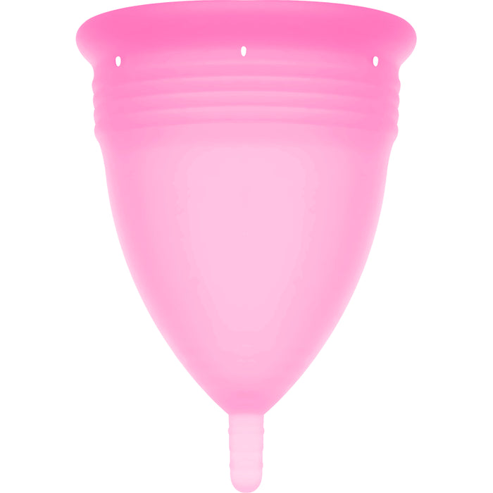 Copa Menstrual Silicona Talla L Rosa - Stercup - 4