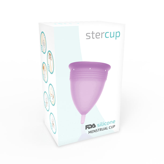 Stercup Copa Menstrual Fda Silicone  Talla L Lila - Stercup - 4
