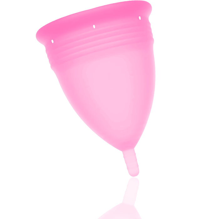 Copa Menstrual Silicona Talla S Rosa - Stercup - 1