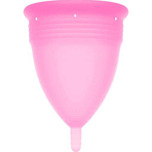 Copa Menstrual Silicona Talla S Rosa - Stercup - 2