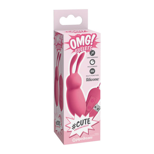 Estimulador Vibrador Rabbit Cute Rosa - Omg - 1