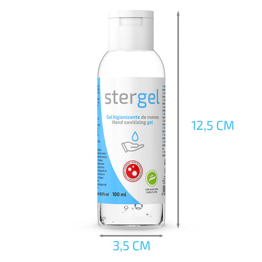 Gel Hidroalcohólico Desinfectante Covid-19 100ml - Stergel - 2