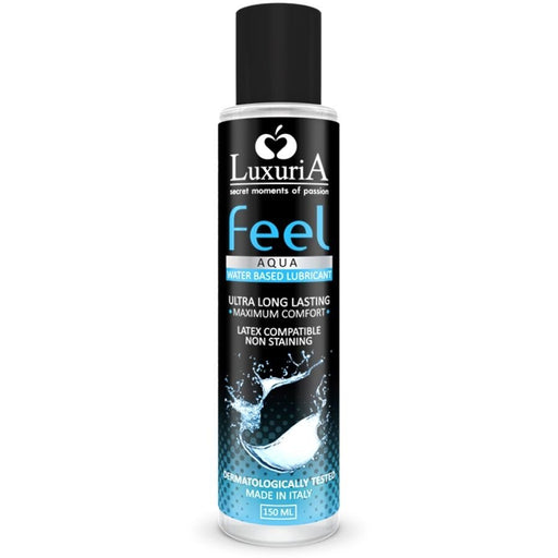 Lubricante Base Agua Feel Aqua 150ml - Luxuria - 1