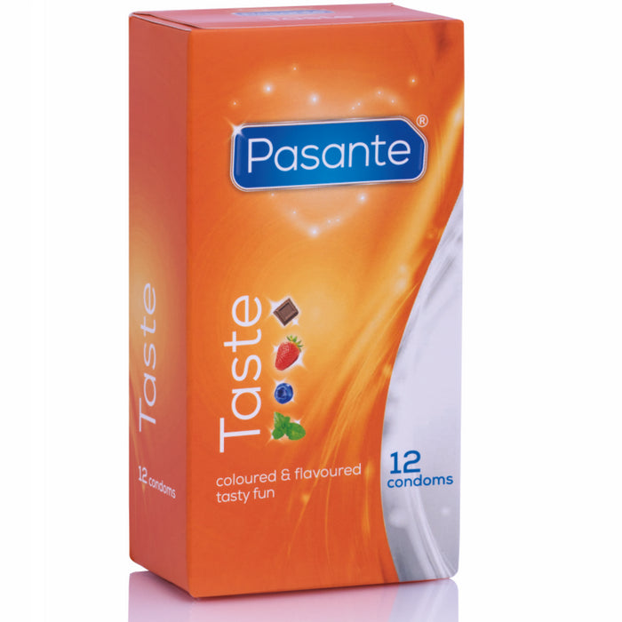 Preservativos Taste Sabores 12 Unidades - Pasante - 1