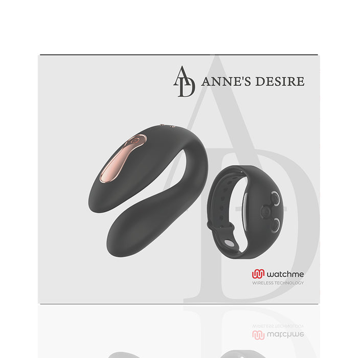 Dual Pleasure Tecnología Watchme Negro - Anne's Desire - 15