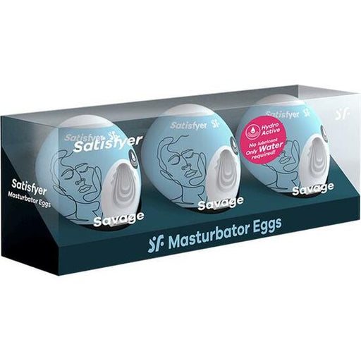 3 Huevos Masturbadores - Savage - Satisfyer - 1
