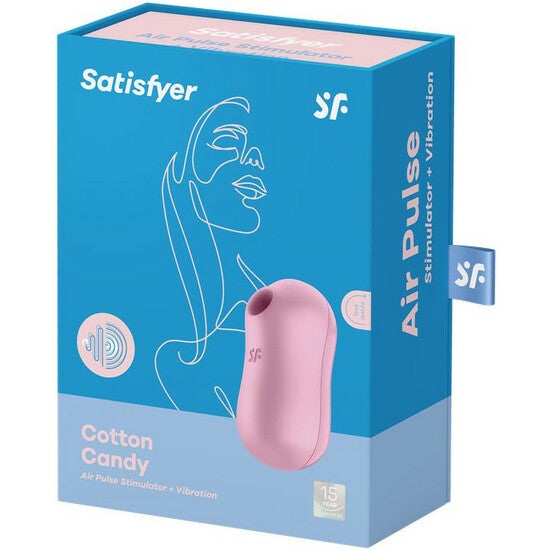 Cotton Candy Estimulador y Vibrador - Lila - Satisfyer - 7