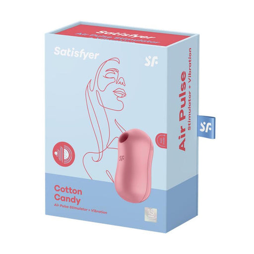 Cotton Candy Estimulador y Vibrador - Rosa - Satisfyer - 1