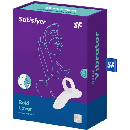 Bold Lover Dedal Vibrador - Blanco - Satisfyer - 4