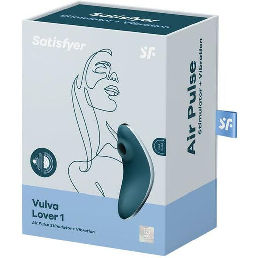 Vulva Lover 1 Estimulador y Vibrador - Azul - Satisfyer - 2