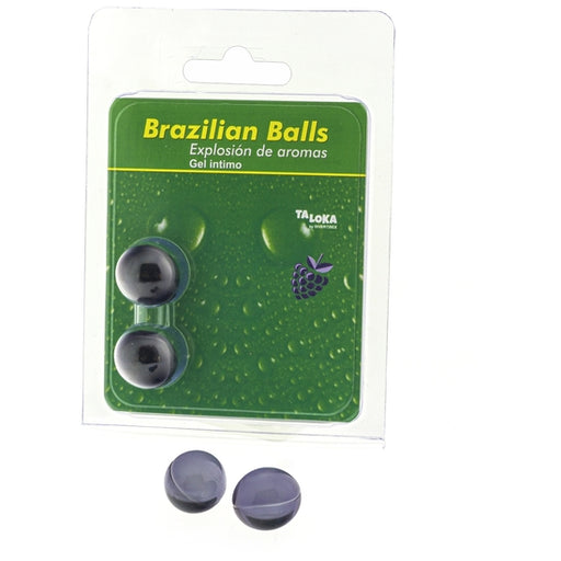 Brazilian Balls Gel íntimo Frutas Del Bosque 2 Bolas - Taloka - 1