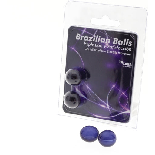 Brazilian Balls Gel Excitante Efecto Vibración Eléctrica 2 Bolas - Taloka - 1