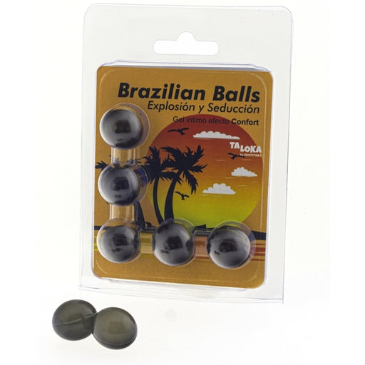 Brazilian Balls Gel Excitante Efecto Confort 5 Bolas - Taloka - 1