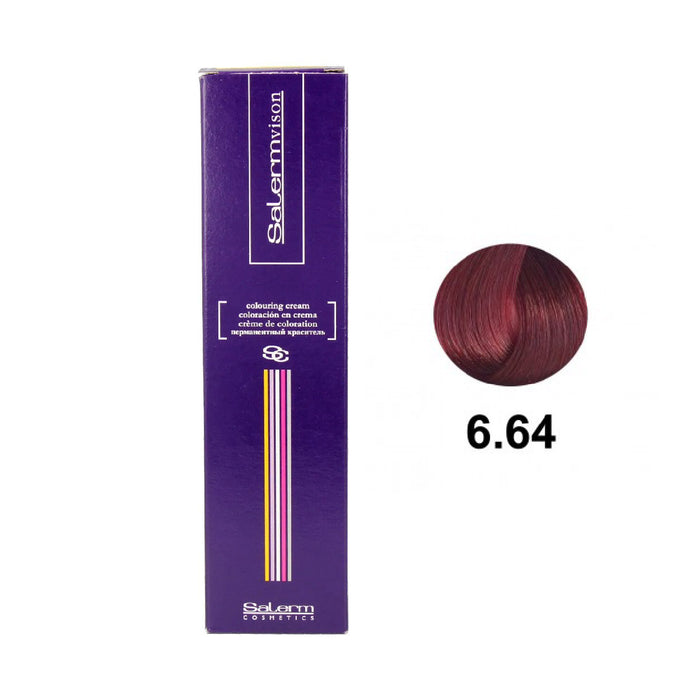 Tinte Salerm Vison 75 ml - Salerm: Color - 6,64