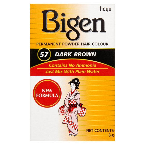 Hair Color Dark Brown Nº57 6gr - Bigen - 1