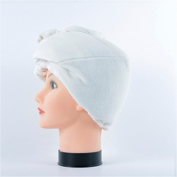 Turbante para el Pelo Extensible Blanco Turban Cosmetic - Bifull - 1