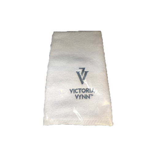 Toalla Blanca con Logo Negro 30x50cm - Victoria Vynn - 1