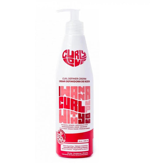 Crema Definidora de Rizos Curl Definer Cream - Curly Love: 450ml - 1