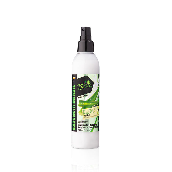 Spray Capilar Hidratante con Aloe Vera - Spray Capilar Aloé Vera Hidra 200 ml - Real Natura - 1