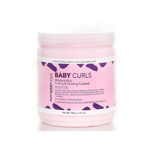 Crema de Peinado para Niños - Baby Curls Moisture Rich Curling & Twisting Custard 426 G - Aunt Jackie's - 1
