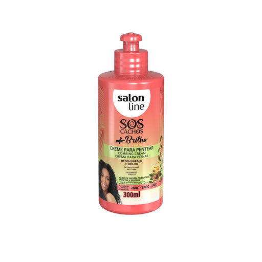 Crema de Peinar SOS Cachos +Brillo 300ml - Salon Line - 1
